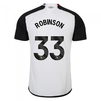 Fulham Home Antonee Robinson 33 Jersey 2023-2024