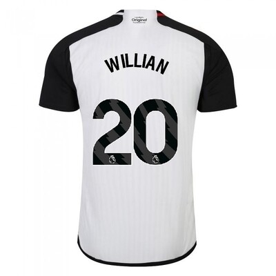 Fulham Home Willian 20 Jersey 2023-2024