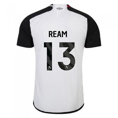 Fulham Home Tim Ream 13 Jersey 2023-2024
