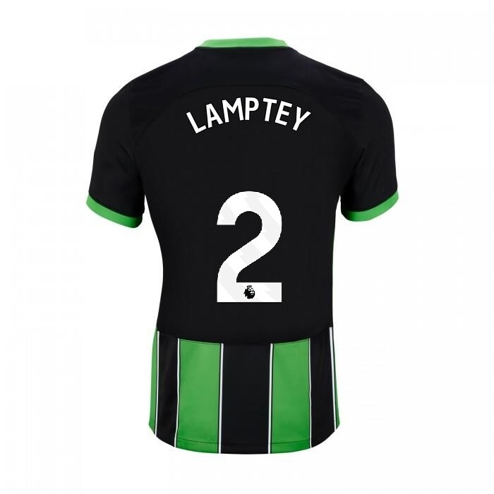 Brighton &amp; Hove Albion Away Tariq Lamptey 2 Jersey 2023-2024