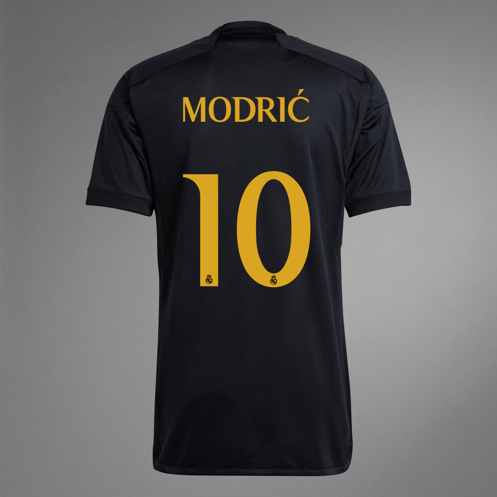 Real Madrid Home Rodrygo #11 Black Jersey Kit 2023/2024