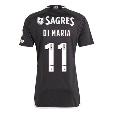 Benfica Away Ángel Di María #11 Jersey Shirt 23-24