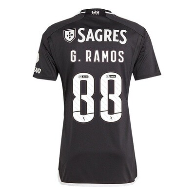 Benfica Away G.RAMOS 88 Jersey Shirt 23-24