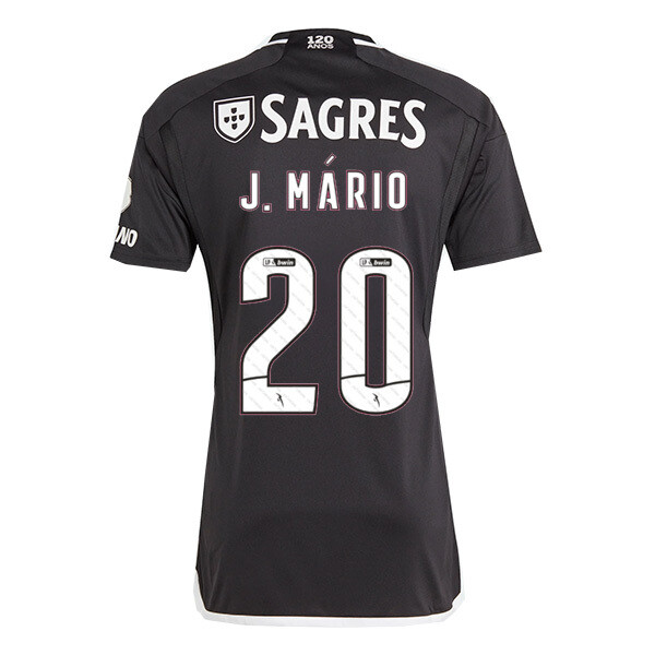 Benfica Away João Mário 20 Jersey Shirt 23-24