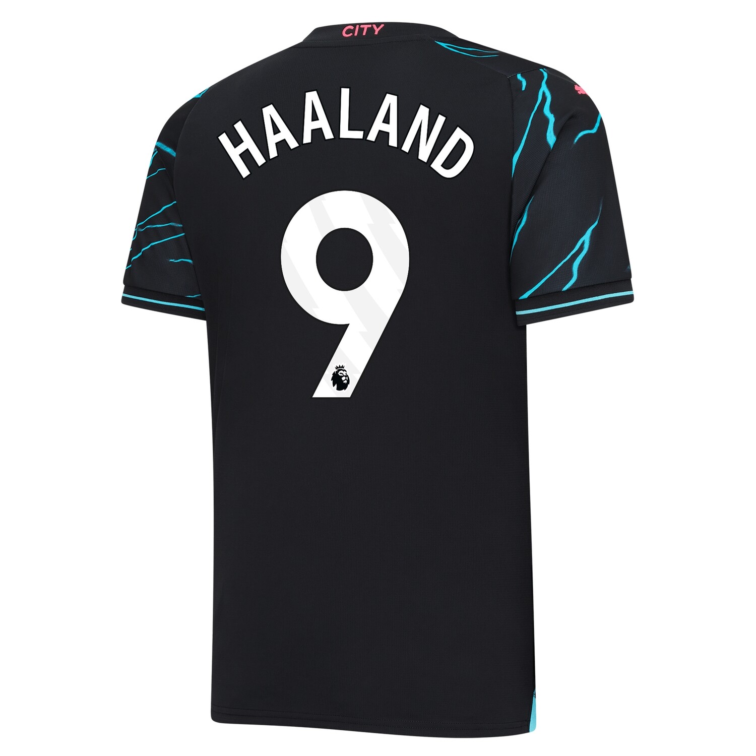Manchester City Erling Haaland #9 EPL Third Jersey 2023-2024