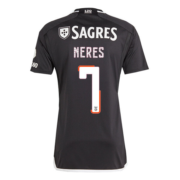 Benfica  Away NERES 7 UCL  Jersey Shirt 23-24