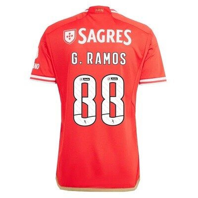 Benfica Home G.RAMOS 88 Jersey Shirt 23-24
