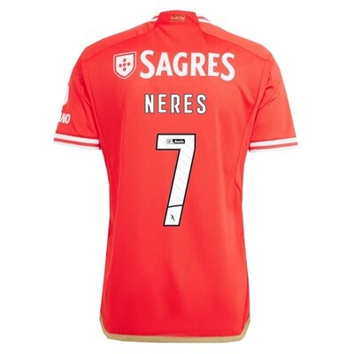 Benfica Home NERES 7 Jersey Shirt 23-24
