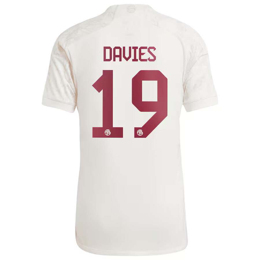 Bayern Munich Alphonso Davies #19 Third Jersey 2023-2024