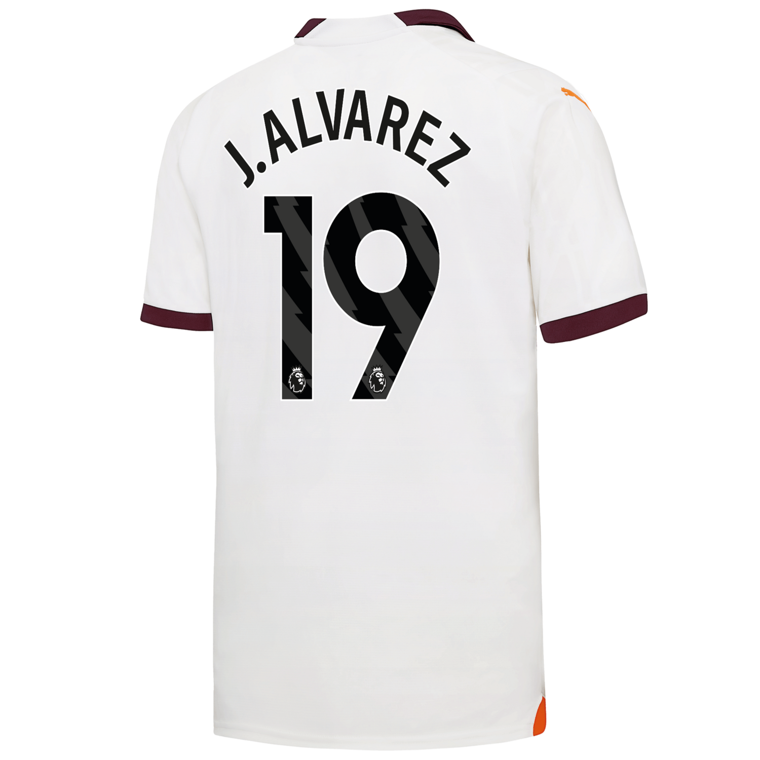 Manchester City Julián Álvarez #9 EPL Away Jersey 2023-2024