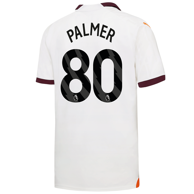 Manchester City Cole Palmer #80 EPL Away Jersey 2023-2024