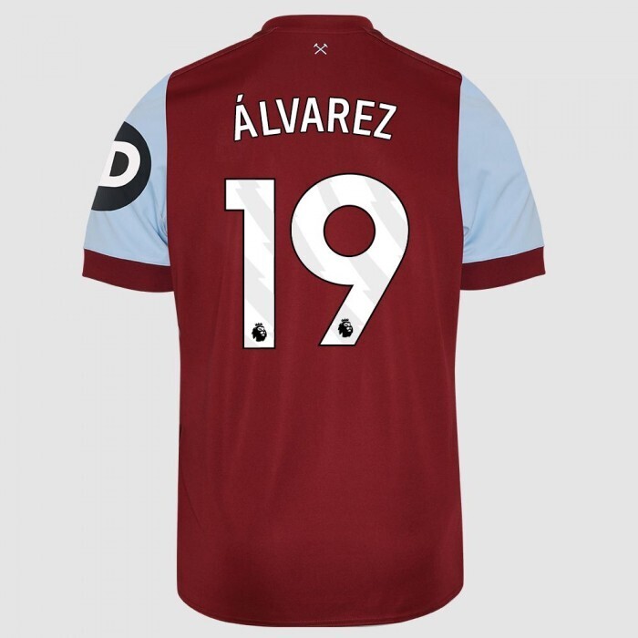 West Ham United Edson Álvarez #19 Home Jersey 2023/2024