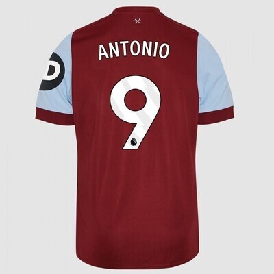 West Ham United Michail Antonio #9 Home Jersey 2023/2024