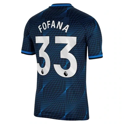 Chelsea Wesley Fofana #33 Away Jersey 2023/2024