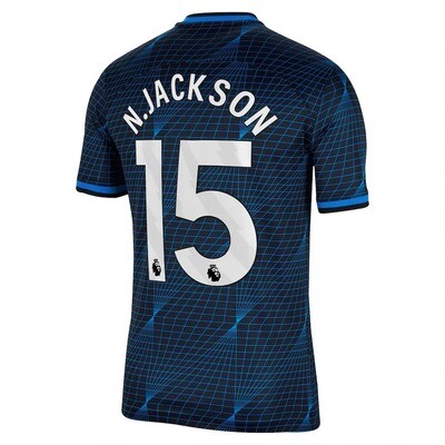 Chelsea Nicolas Jackson #15 Away Jersey 2023/2024