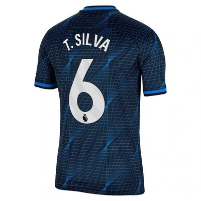 Chelsea Thiago Silva #6 Away Jersey 2023/2024