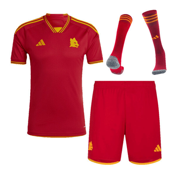 23-24 AS Roma Home Men Full Kit