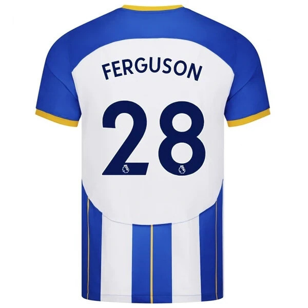 Brighton &amp; Hove Evan Ferguson 28 Home Jersey 2022-23