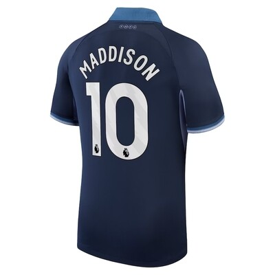 Tottenham Hotspur James Maddison #10 Away Soccer Jersey 2023-2024