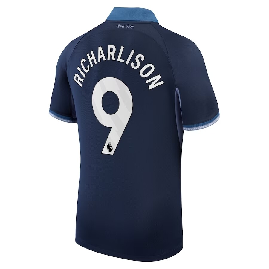Tottenham Hotspur Richarlison #9 Away Soccer Jersey 2023-2024