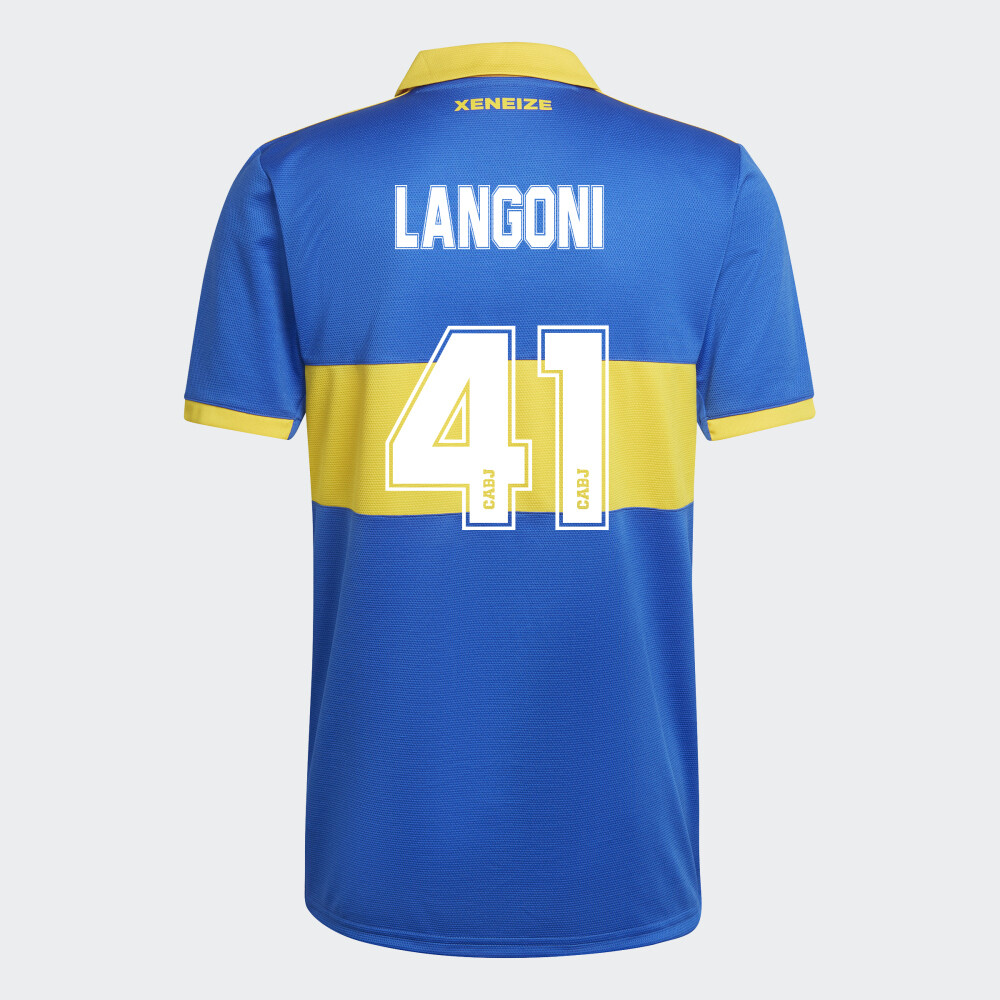 Boca Juniors Home Luca Langoni #41 Jersey Shirt 2022-2023
