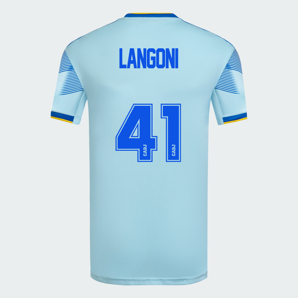 Boca Juniors Third Luca Langoni #41 Jersey Shirt 2023-2024