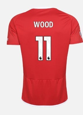 Nottingham Forest Home Chris Wood #11 Home Jersey 2023-2024