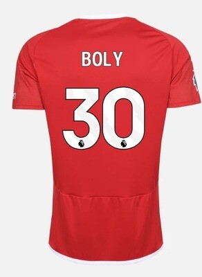 Nottingham Forest Home Willy Boly
#30 Home Jersey 2023-2024
