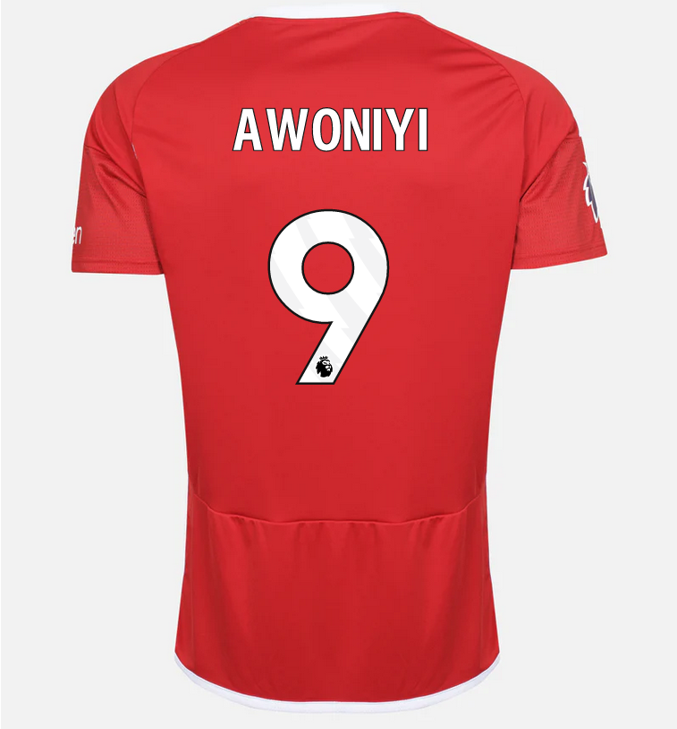 Nottingham Forest Taiwo Awoniyi #9  Home Jersey 2023-2024