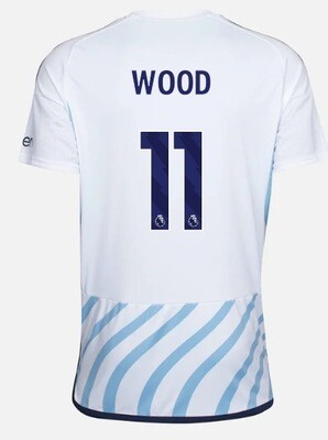 Nottingham Forest Home Chris Wood #11 Away Jersey 2023-2024