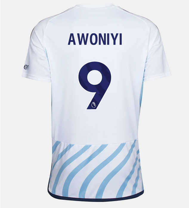 Nottingham Forest Taiwo Awoniyi #9 Away Jersey 2023-2024