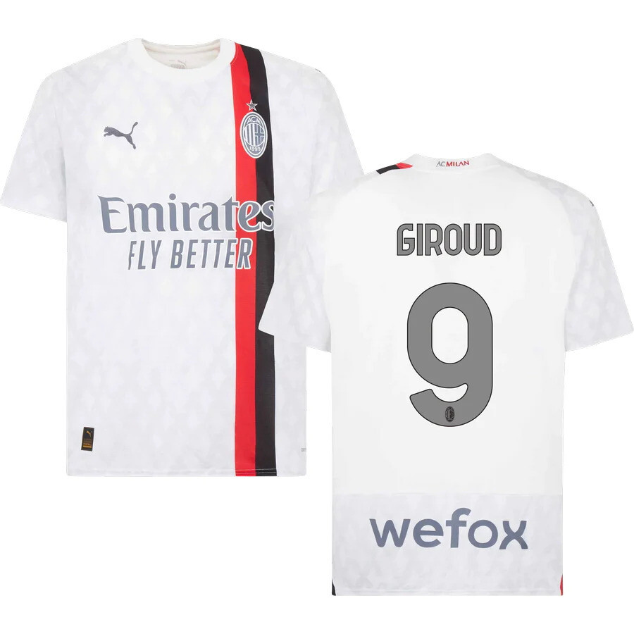 AC Milan Away Olivier Giroud #9 Jersey 2023/2024