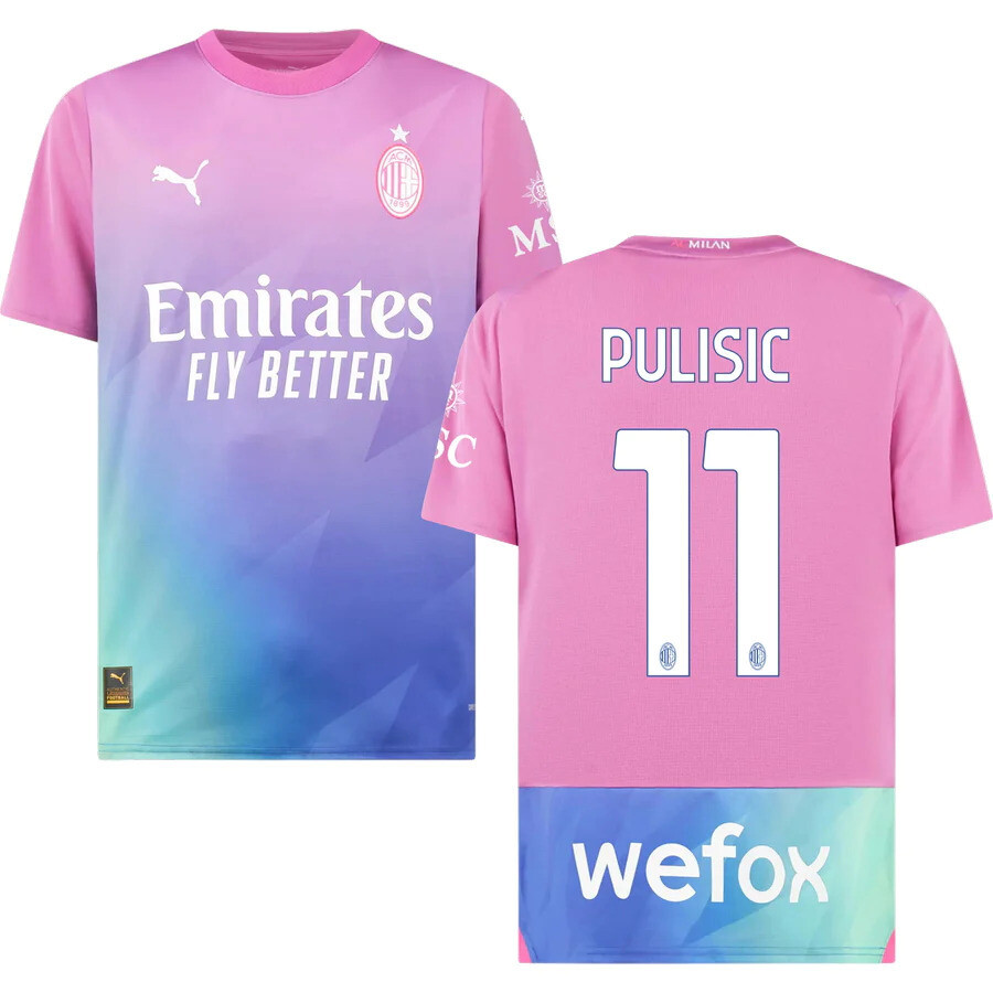 AC Milan Third Christian Pulisic #11 Jersey 2023/2024