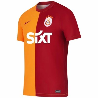 Galatasaray Home Jersey 2023-2024 With Sixt Sponsor