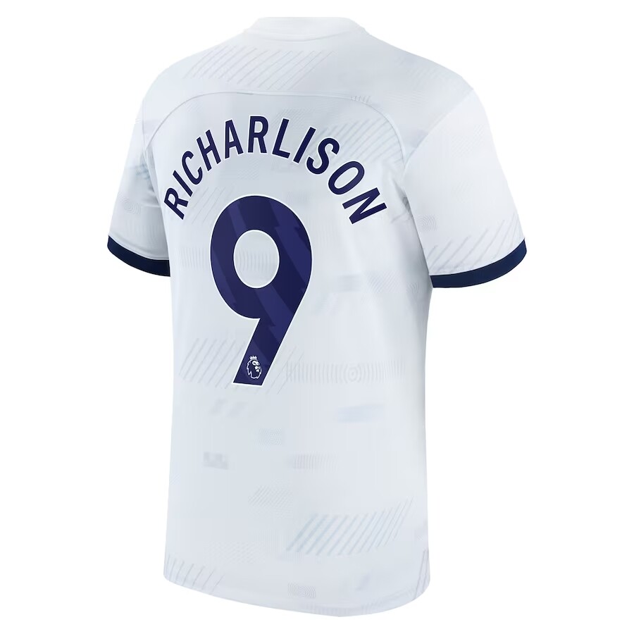 Tottenham Hotspur Richarlison #9 Home Soccer White Jersey 2023-2024