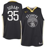 Golden State Warriors Kevin Durant Black Swingman Jersey