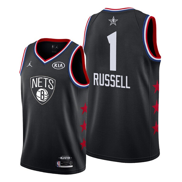 Brooklyn Nets D’Angelo Russell Black 2019 All-Star Jersey