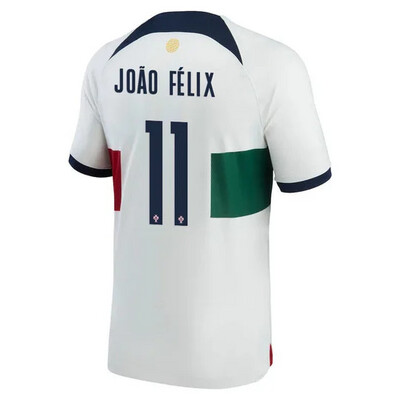 Portugal Away João Félix #11 World Cup Jersey 2022