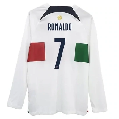 Portugal Away Portugal Ronaldo #7 Long Sleeve Jersey 2022/2023