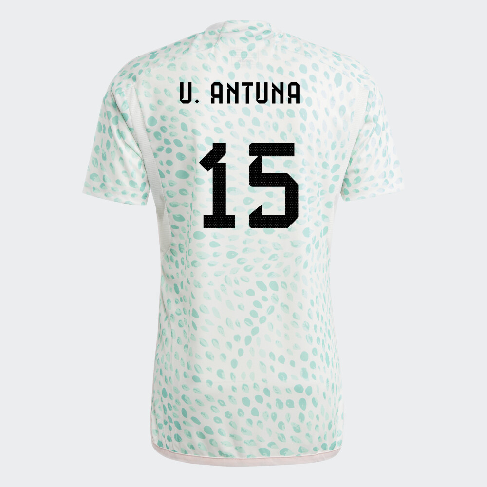 Mexico Diego Uriel Antuna 15 Away Jersey 2023