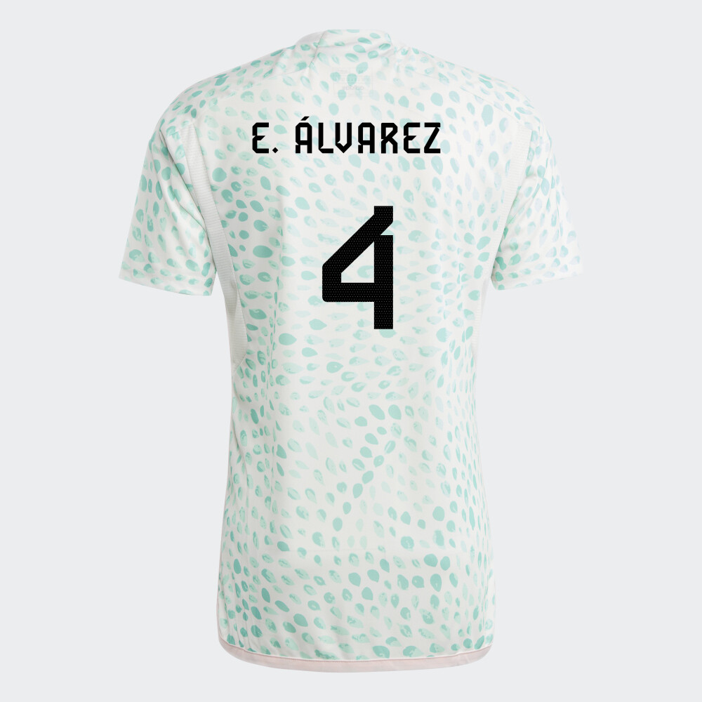 Mexico Edson Álvarez 4 Away Jersey 2023