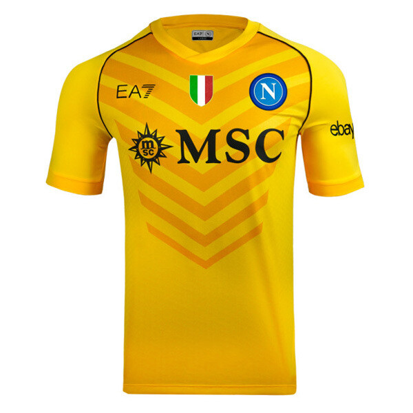 23-24 Napoli Goalkeeper Yellow Jersey