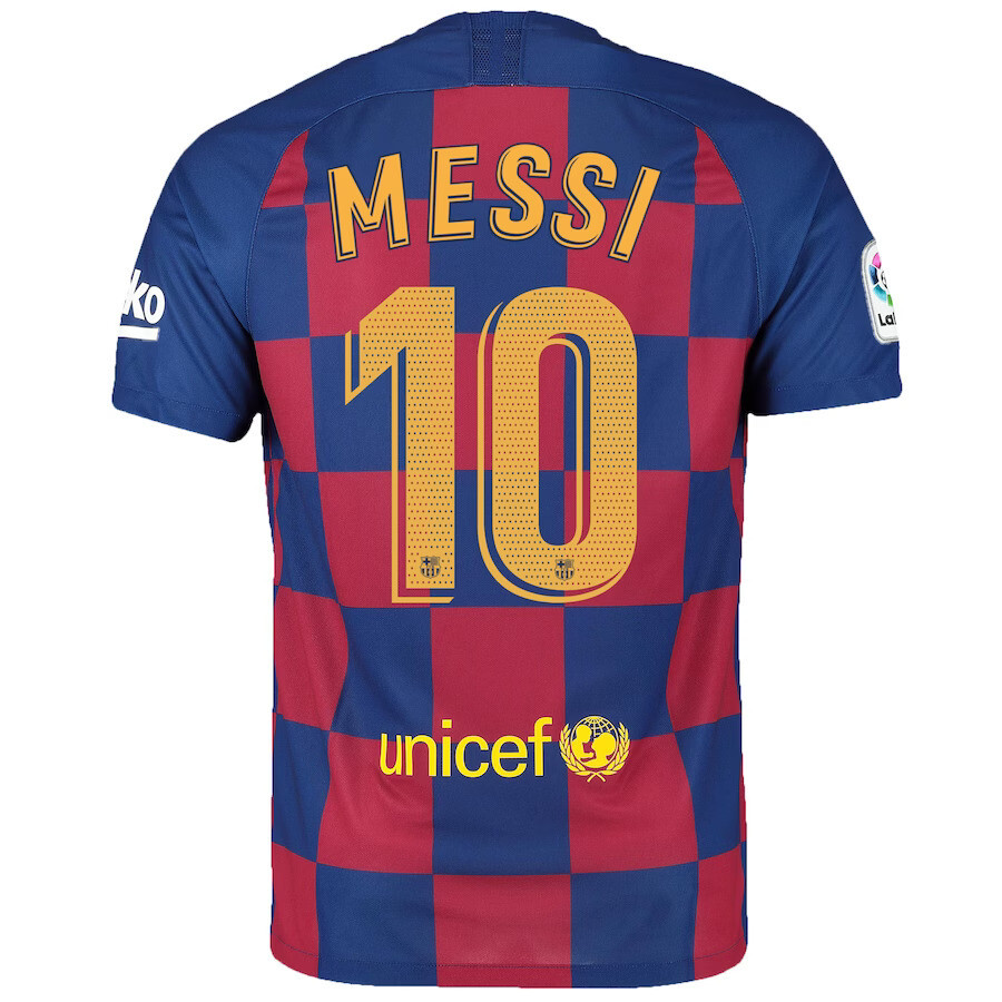 Barcelona Home Lionel Messi 10 Soccer Jersey Shirt 2019-2020