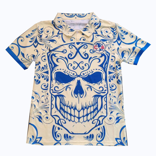 23-24 Club America Day Of Dead Polo Shirt