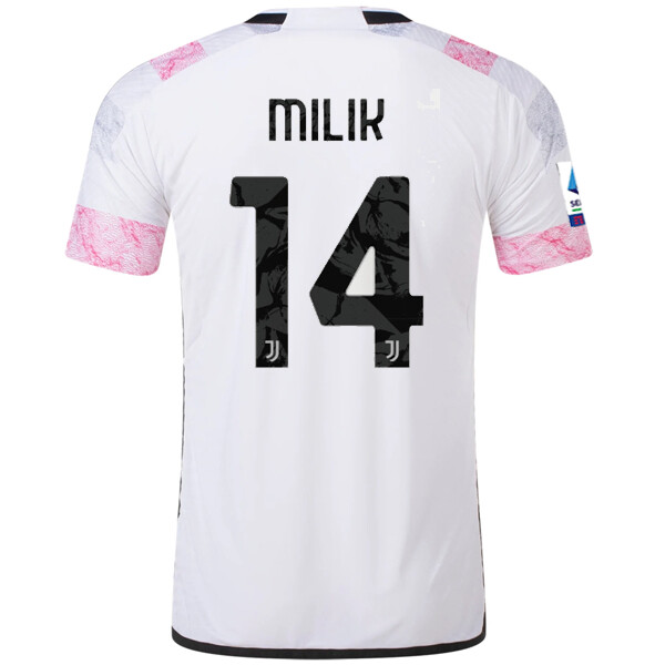 Juventus Away Arkadiusz Milik #14 Jersey 2023/2024 (Player Version)