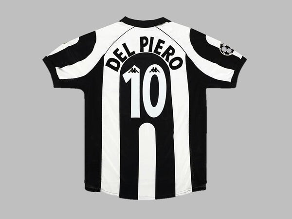 Juventus Home Del Piero #10 Retro Jersey
1997-98 (Replica)