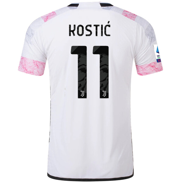 Juventus Away Filip Kostić #11 Jersey 2023/2024 (Player Version)