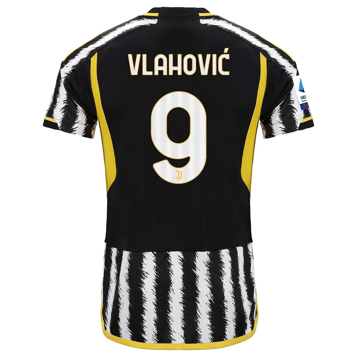 Juventus Home Dušan Vlahović #10 Jersey 2023-2024 (Player Version)