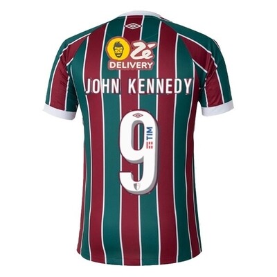 Fluminense Home John Kennedy #9 Copa Libertadores Final Jersey 2023/2024