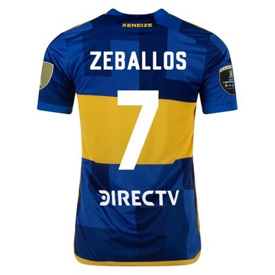 23-24 Boca Juniors Copa Libertadores Final Jersey EXEQUIEL ZEBALLOS #7